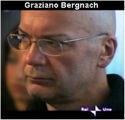 Graziano Bergnach, componente del C.I.C.A.P., uso ad infiltrarsi nelle conferenze, spacciandosi per attivista.